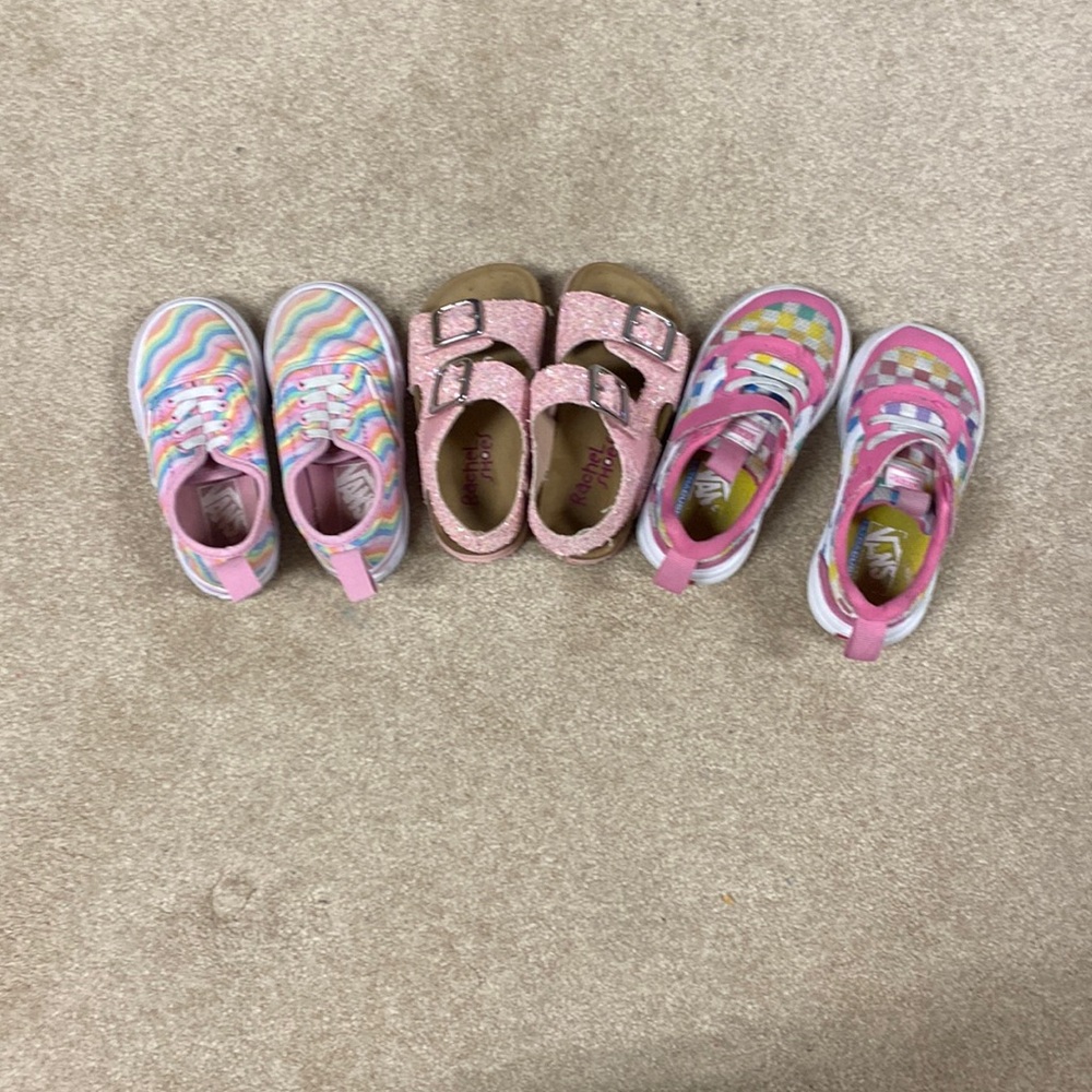 Girls shoes size 8 Vans